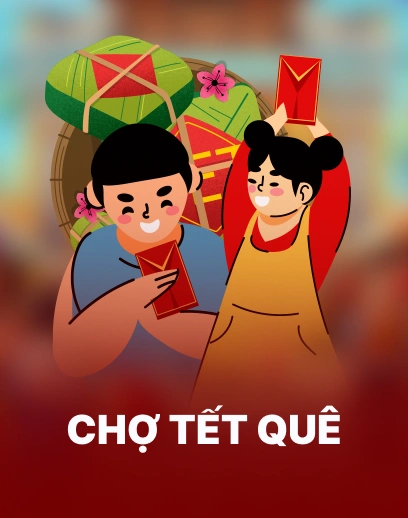 Chợ Tết Quê